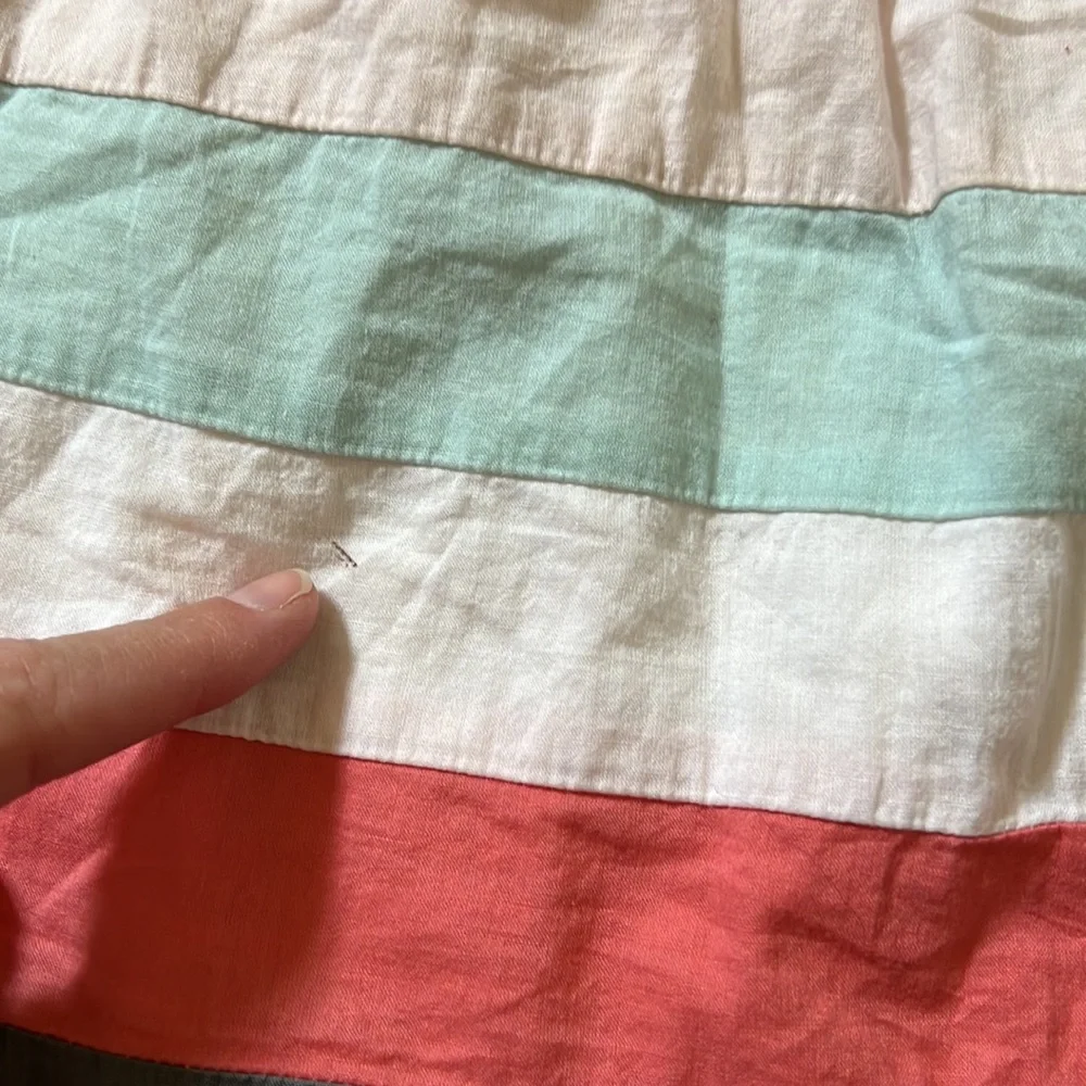 Charlotte Russe multicolored striped skirt size small - Picture 7 of 7